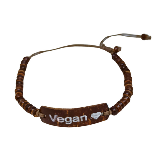 Slogan Bracelet - Vegan.