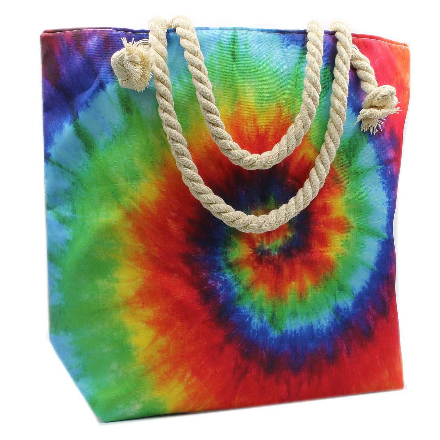 Tie -Dye Canvas Tote Bag.