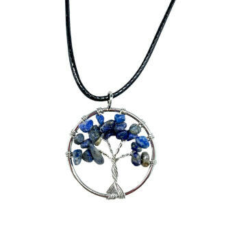 Tree of Life Pendant - Sodalite pendant