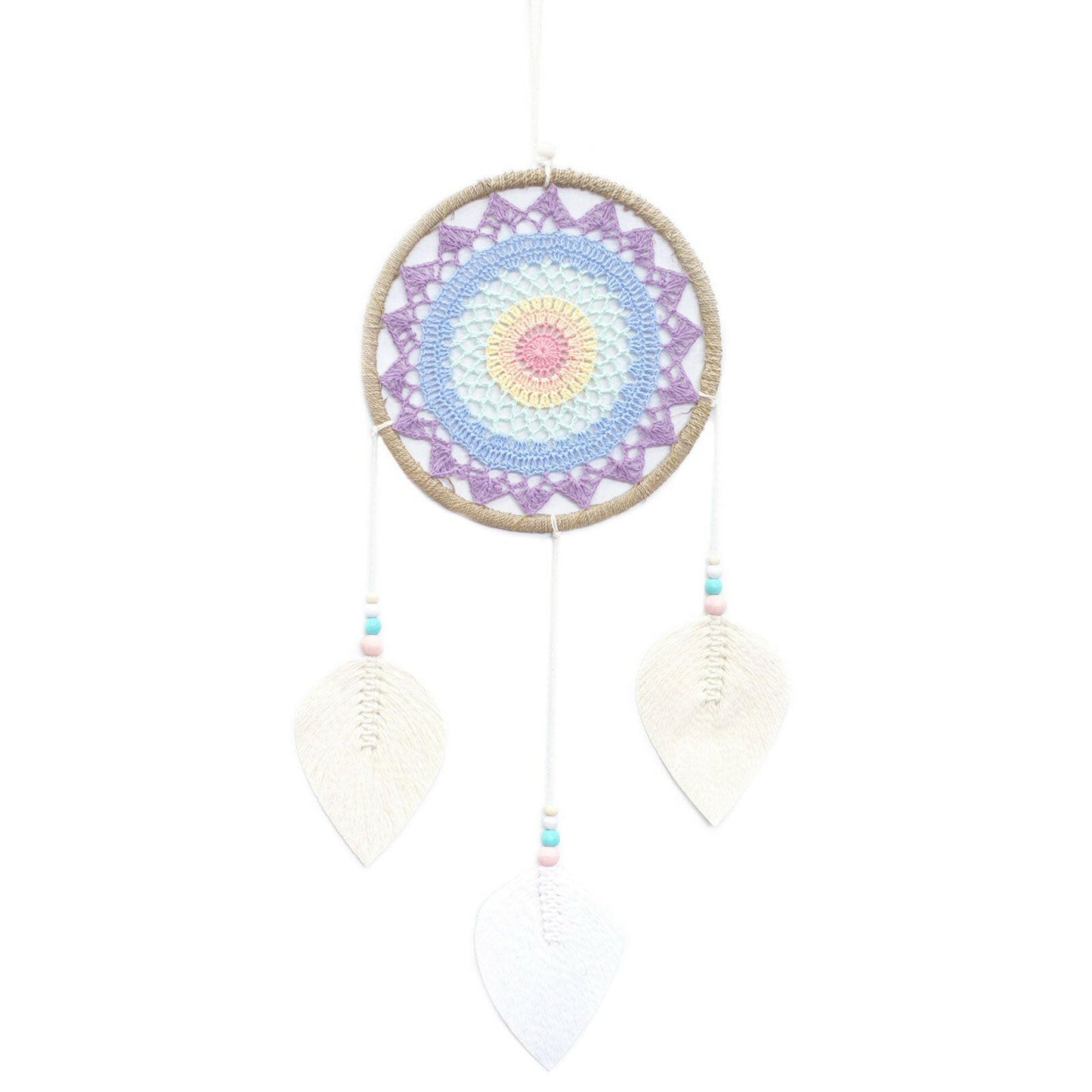 Multicolour Dream catcher on a white background