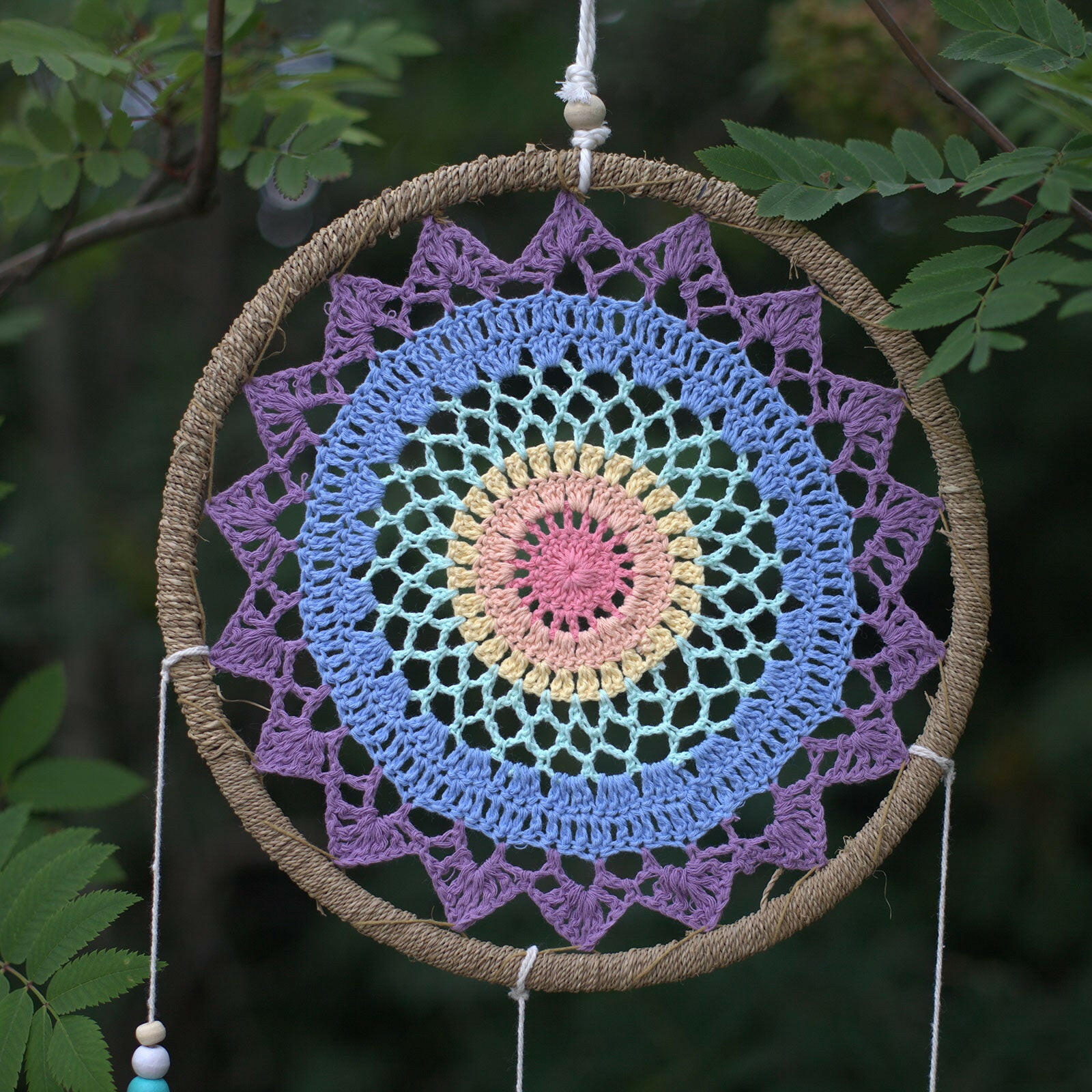 Close up of Multicolour Dream Catcher