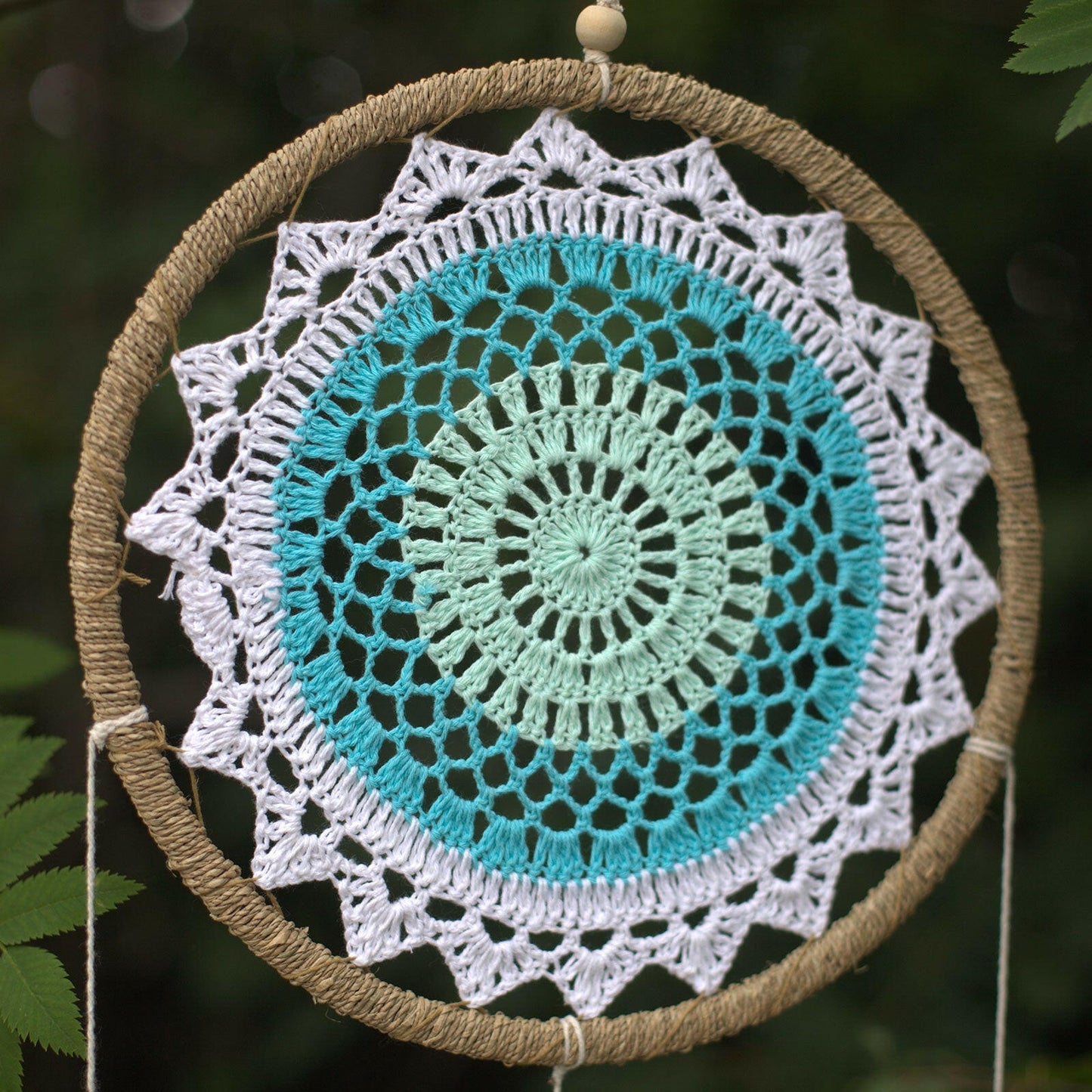 Dream Catcher - All Natural Large Turquoise